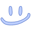 Shape Smile Eye Element from Organic Shapes Set