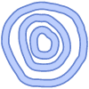 Shape Spiral Element from Organic Shapes Set