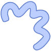 Shape Wave Curly Element from Organic Shapes Set