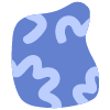 Shape Abstract Clay Square Element from Organic Shapes Set