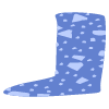 Shape Abstract Leg Element from Organic Shapes Set