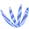 Shape Flower Nature Sharp Element from Organic Shapes Set