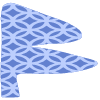 Shape Leaves Side Element from Organic Shapes Set