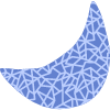 Shape Moon Element from Organic Shapes Set