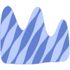 Shape Mountain Curly Element from Organic Shapes Set