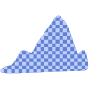 Shape Mountain Sharp Element from Organic Shapes Set