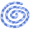 Shape Spiral Circle Element from Organic Shapes Set