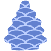 Shape Tree Pine Nuture Element from Organic Shapes Set