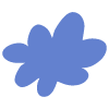 Shape Flower Nature Cloud Element from Organic Shapes Set
