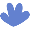 Shape Flower Nature Four Bloom Element from Organic Shapes Set
