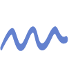Shape Line Curly Element from Organic Shapes Set