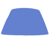 Shape Trapezoid Horizontal Element from Organic Shapes Set