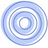 Circle Point Element from Geometric shapes Set