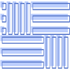 Line Cross Element from Geometric shapes Set