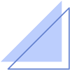 Triangle Slope Element from Geometric shapes Set