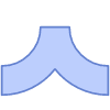 Abstract Nose Element from Geometric shapes Set