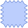 Square Stamp 1 Element from Geometric shapes Set