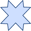 Star Ribbon Cross element - Free transparent PNG, SVG. No Sign up needed.