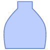 Vase 2 Element from Geometric shapes Set