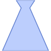 Vase Triangle Element from Geometric shapes Set