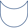 Abstract Half Moon element - Free transparent PNG, SVG. No Sign up needed.