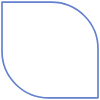 Abstract Oval Sharp Element from Geometric shapes Set