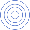 Circle Point Element from Geometric shapes Set