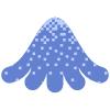 Flower Bell Nature Element from Geometric shapes Set