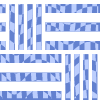 Line Cross Element from Geometric shapes Set