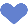 Heart Element from Geometric shapes Set