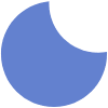 Moon Element from Geometric shapes Set