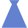 Vase Triangle Element from Geometric shapes Set