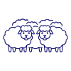 Sheep Ranch Illustration from UX Line Set | Free Download as SVG Vector and Transparent PNG | Streamline illustrations