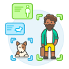 Person Detection 2 2 Illustration from UX Colors Set