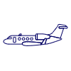 Airplane 7 Illustration from UX Line Set