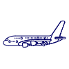 Airplane 3 illustration - Free transparent PNG, SVG. No sign up needed.