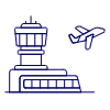 Takeoff Flight Illustration from UX Line Set