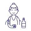 Bar Client 6 1 Illustration from UX Line Set