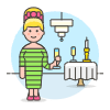 Party Attentdant 2 2 Illustration from UX Colors Set