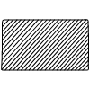 Censorship Horizontal 5 Non Filled Element from Variable Scribbles Set