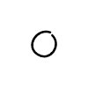 Line Bullet Non Filled Element from Variable Scribbles Set
