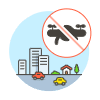 No Drone Area 1 illustration - Free transparent PNG, SVG. No sign up needed.