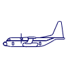Air Force Plane 3 illustration - Free transparent PNG, SVG. No sign up needed.