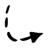 Arrow 2 Element from Beveled Scribbles Set