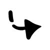 Arrow 3 Element from Beveled Scribbles Set