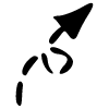 Arrow 8 Element from Beveled Scribbles Set