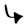 Arrow Filled Head Angled Short element - Free transparent PNG, SVG. No sign up needed.