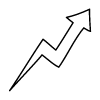Line Arrow Thick Zigzag 4 Non Filled Element from Variable Scribbles Set