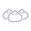 Dumpling Illustration from UX Line Set