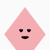 Abstract Avatar 25 Square Element from Emojis - Abstract Avatars Set